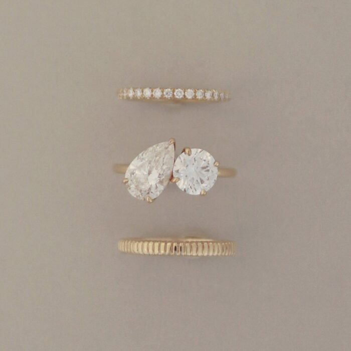 Dahlia Pavé Ring 1.8mm Diamond
