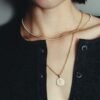 Heirloom Handwritten Coin Pendant