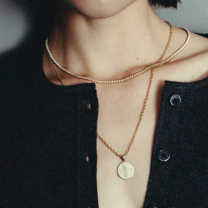 Heirloom Handwritten Coin Pendant