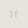 Jules Mixed Diamond J-Hoop Earrings