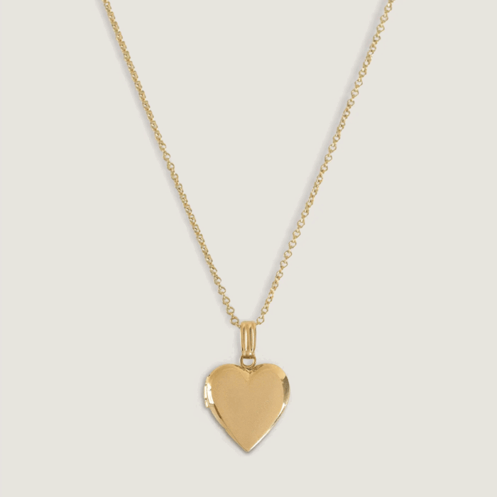Maison Heart Locket Necklace